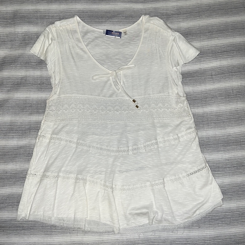 Dex Flutter Sleeve Top